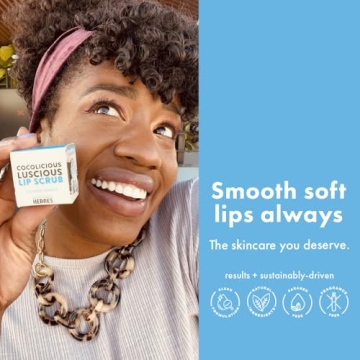 Vegan Coconut Lip Scrub by Handmade Heroes - Natural Exfoliator