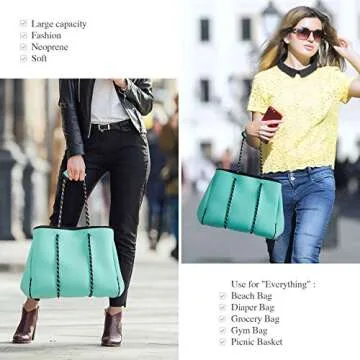 LMYYG Beach Bag - Waterproof & Stylish Tote for Everywhere