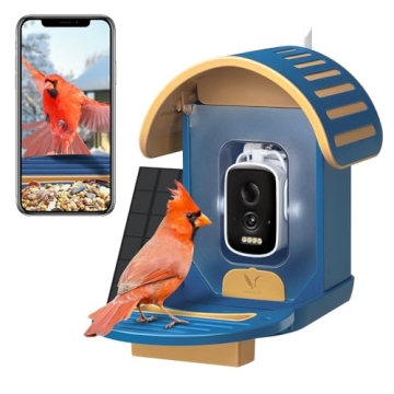 Smart Bird Feeder with Camera & AI Bird Identification