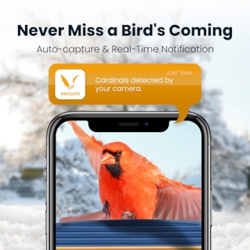 Smart Bird Feeder with Camera & AI Bird Identification