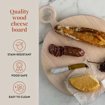 Chic Bamboo Charcuterie Board Gift Set for All Occasions