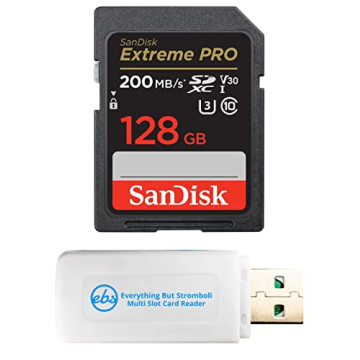 SanDisk 128GB Extreme Pro SD Card for Sony Mirrorless Cameras