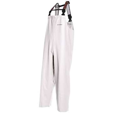 Grundens Clipper 116 Bib Pant - White - 3XL