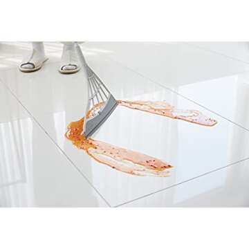 Original Broombi - All-Surface Silicone Broom, Squeegee, Pet Hair Remover - Smart Broom for Indoor Cleaning - Cleans Glass, Fine Dust, Hair, Liquids - for Smooth Floors, Rugs, Windows (Black)