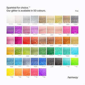 Hemway Craft Glitter 100g / 3.5oz Glitter Flakes for Arts Crafts Tumblers Resin Epoxy Scrapbook Glass Schools Paper Halloween Decorations - Fine (1/64" 0.015" 0.4mm) - Gold Silver Holographic