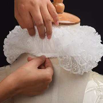 Lace Renaissance Neck Ruffle Collar for Costumes