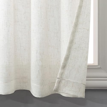 Elegant Light Filtering Kitchen Curtains for Small Windows