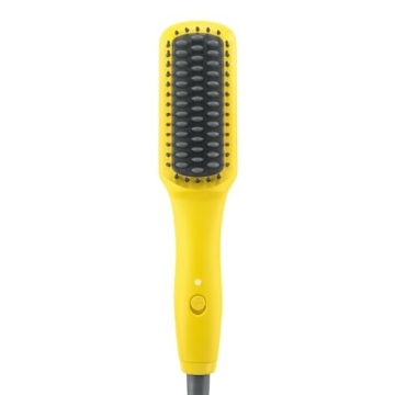 Mini Heated Straightening Brush for Sleek Hair