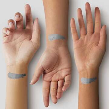 Mehron Makeup CreamBlend Stick | Face Paint, Body Paint, & Foundation Cream Makeup | Perfect for Halloween .75 oz (21 g) (Light Grey)