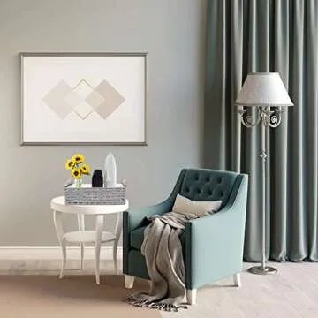 HOSROOME Stylish Round Paper Rope Storage Baskets Set