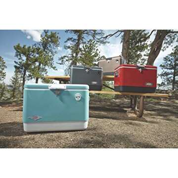 Coleman 54-Quart Steel-Belted Cooler with Bottle Opener