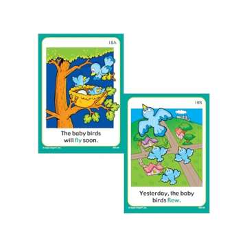 Super Duper Publications | Regular Past Tense Verbs and Irregular Verbs Fun Deck Cards Bundle | Educational Learning Resource for Children