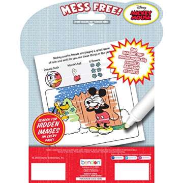 Bendon Disney 43776 Mickey Mouse Vintage Imagine Ink Magic Ink Pictures