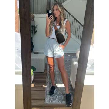 CLUCI Small Sling Bag for Women,Vegan Leather Crossbody Bags for Women,Fanny Packs with Guitar Strap