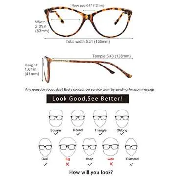 Stylish MEETSUN Cateye Blue Light Blocker Eyewear for Women