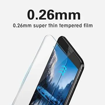Bear Village Tempered Glass Protector for iPhone Xs/X