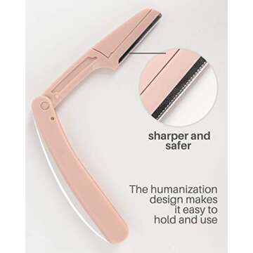Eyebrow Razors for Women - 15 Pcs Dermaplaning Tool