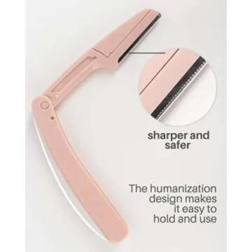 Eyebrow Razors for Women - 15 Pcs Dermaplaning Tool