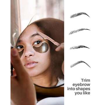 Eyebrow Razors for Women - 15 Pcs Dermaplaning Tool