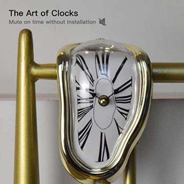 Surrealist OHmaker Melting Clock for Unique Decor Gifts