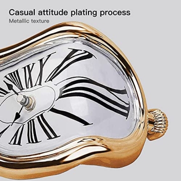 Surrealist OHmaker Melting Clock for Unique Decor Gifts