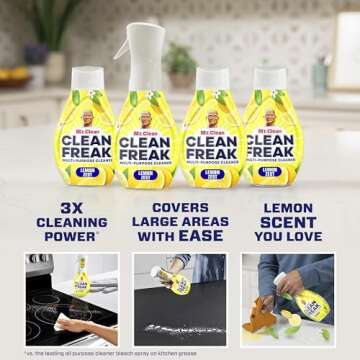 Mr. Clean Clean Freak Multi Surface Cleaning Spray Starter Kit and Refill Bundle