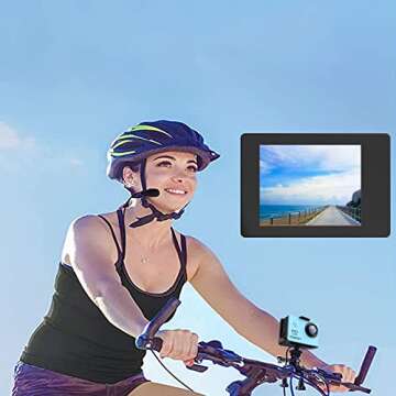 VEMONT Action Camera: 1080P Full HD Sports Camera