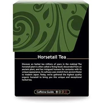 Buddha Teas - Horsetail - Organic Herbal Tea - For Cognitive Balance & Overall Health - With Antioxidants, B Vitamins & Silica - Caffeine Free - 100% Kosher & Non-GMO - 18 Tea Bags (Pack of 1)