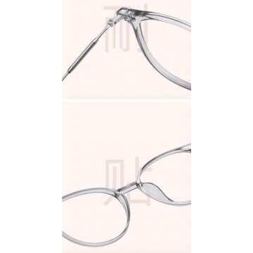 Fashionable Retro Blue Light Blocking Reading Glasses