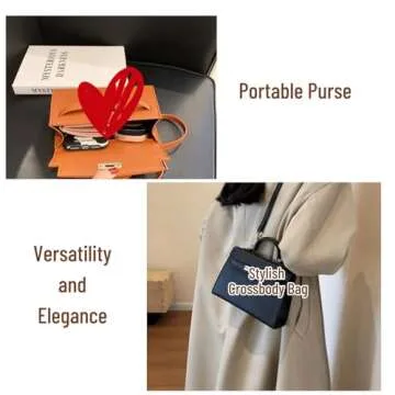 Crossbody Bags For Women PU Leather Trendy Shoulder Bag with Adjustable Strap Cross Body Bag Women's Handbags Purse (White)