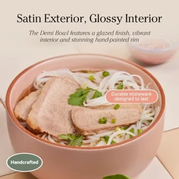 Our Place Soup Bowls - Handcrafted Ceramic Set of Four Bowl