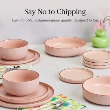 Our Place Soup Bowls - Handcrafted Ceramic Set of Four Bowl