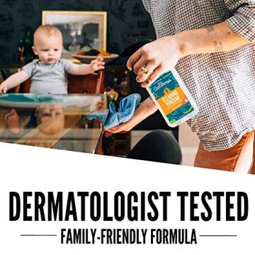 Aunt Fannie's All Purpose Cleaning Vinegar 16.9 Ounces, Multipurpose Surface Spray Cleaner (Sweet Mandarin)