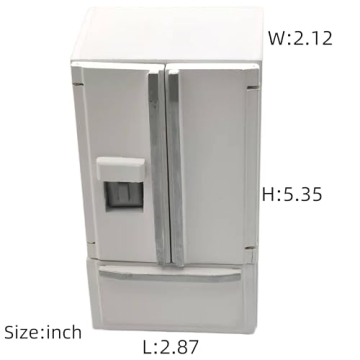 SXFSE Dollhouse Miniature Kitchen for Kids Play