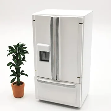 SXFSE Dollhouse Miniature Kitchen for Kids Play