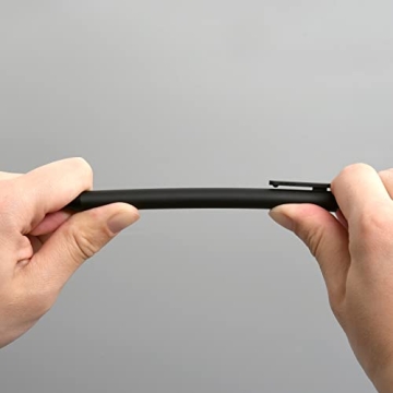 Kaco Gel Pens 0.5mm Fine Point Black Ink 10 Count