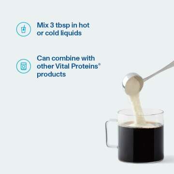 Collagen Peptides Powder with Vitamin C - 20 oz