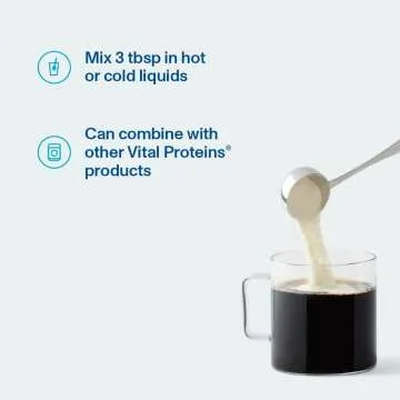 Collagen Peptides Powder with Vitamin C - 20 oz