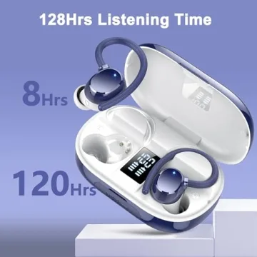 Q22 Bluetooth Sport Earbuds 128H Playtime Ergonomic Design