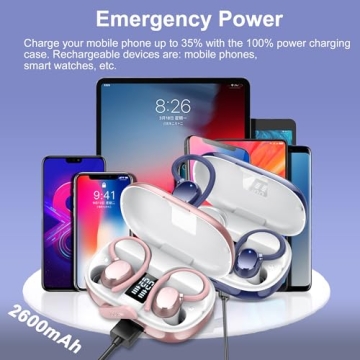 Q22 Bluetooth Sport Earbuds 128H Playtime Ergonomic Design