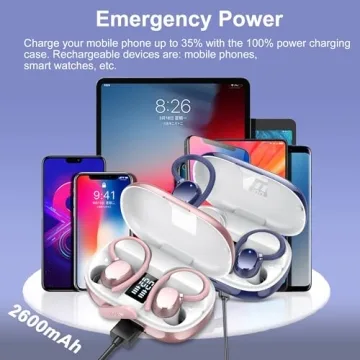 Q22 Bluetooth Sport Earbuds 128H Playtime Ergonomic Design