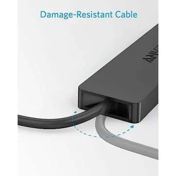 Anker 4-Port USB 3.0 Hub with 5Gbps Data Transfer