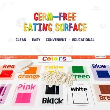 Merka Disposable Baby Placemats - Fun Mealtime Solution