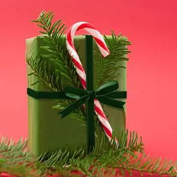 Chuangdi 3/8 Inch, 60 Yard Christmas Green Velvet Ribbon Wide Vintage Velvet Ribbons for Christmas Tree Ornaments Flower Bouquets Baby Shower Wedding Wreath Bow Making DIY Craft Choker