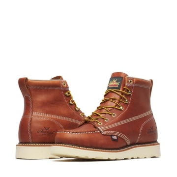 Thorogood Moc Toe Work Boots - Comfort and Durability
