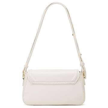 Crossbody Bags for Women Vintage Clutch Purses Shoulder Bag Classic Underarm Bag Soft PU Leather