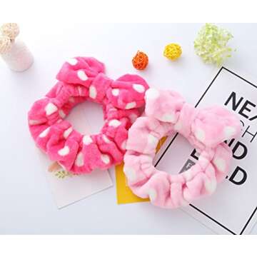 Hairizone Cosmetic Headbands: Soft Bowknot Accessory