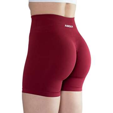 AUROLA Women’s Intensify Workout Shorts for Gym Yoga