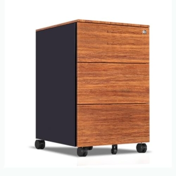 TADIBU 3 Drawer Office Filing Cabinet, Under Desk File Cabinet with Lock, Pre-Assembled Steel Pedest...