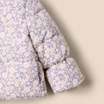 Stylish Sofia Grainge Baby Girls' Puffer Jacket for Winters